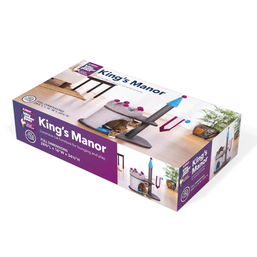Kitty Power Paws retail packaging - King's Manor