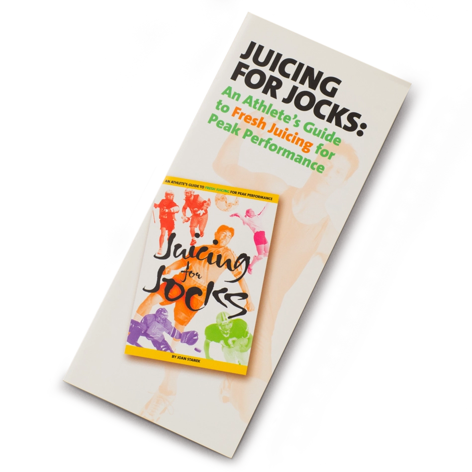 Juicing for Jocks promotional brochure