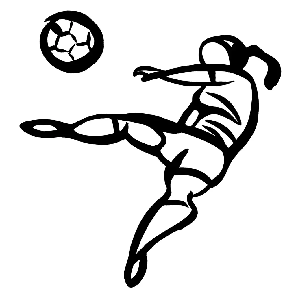Juicing for Jocks soccer original illustration