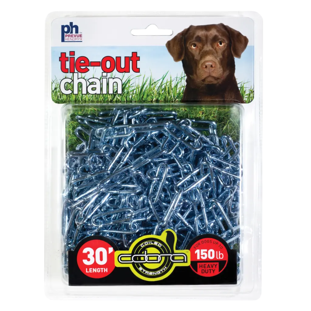 Heavy-Duty Tie-Out Chain packaging