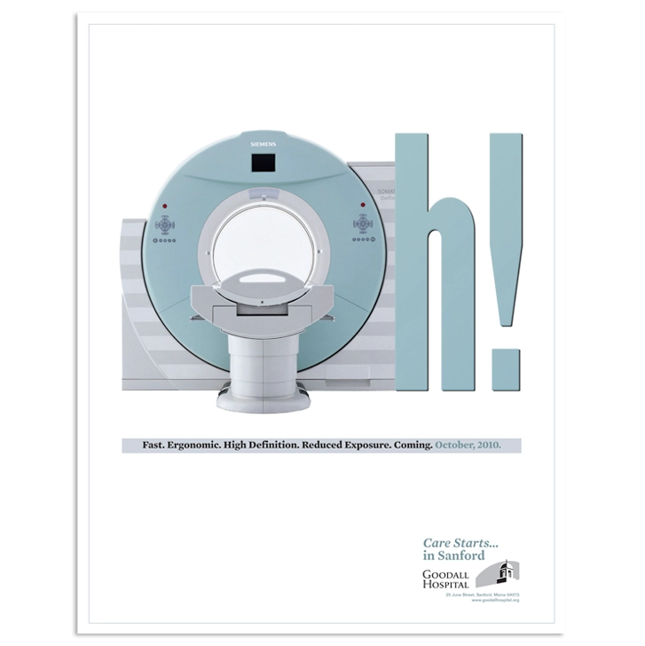 Goodall Hospital ad - "Oh!" - 64-Slice CT Scanner