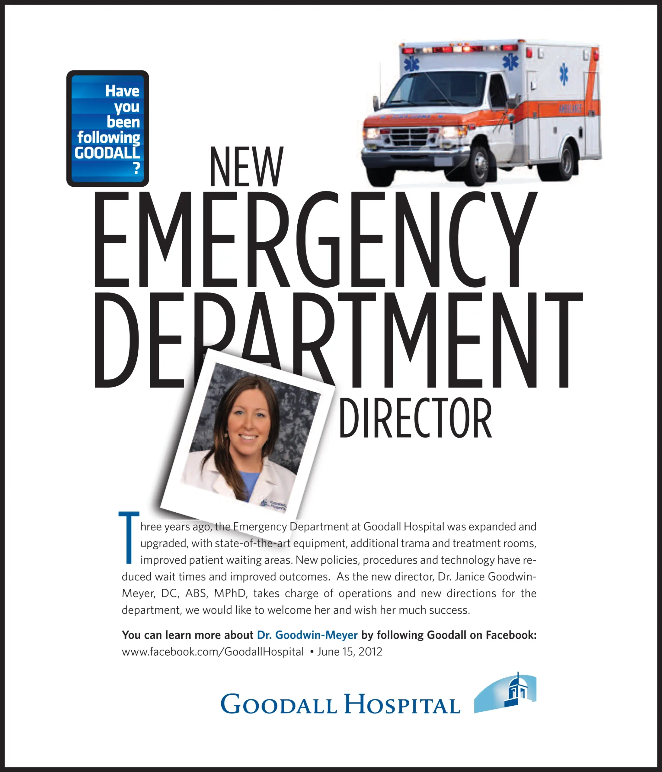 Goodall Hospital – Follow Goodall Ad Series