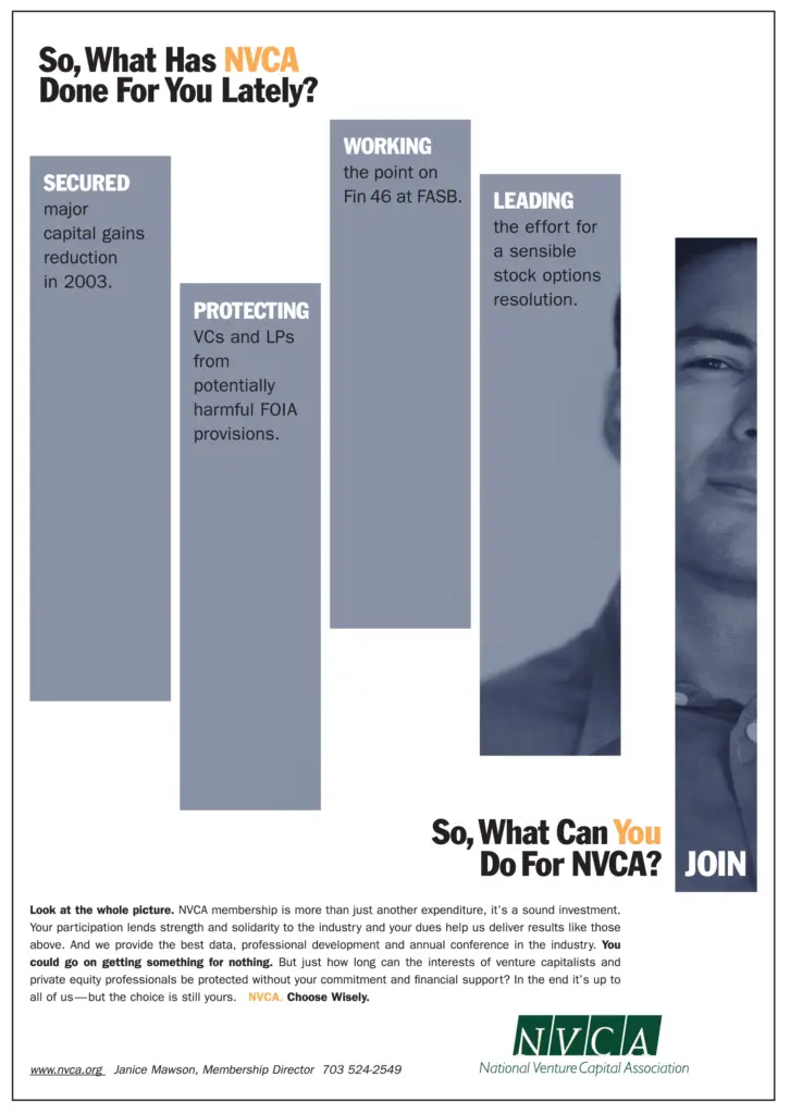 NVCA Membership Drive - main ad
