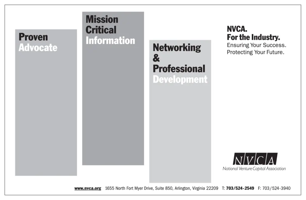NVCA Membership Drive - half-page basics ad