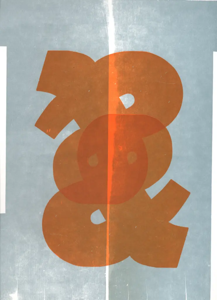 Original wood type print artwork