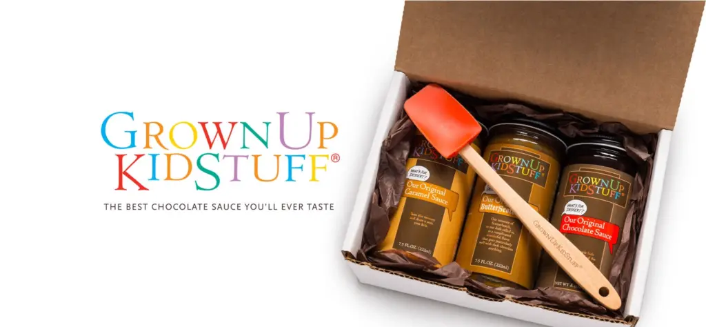 GrownUp KidStuff website - home page banner