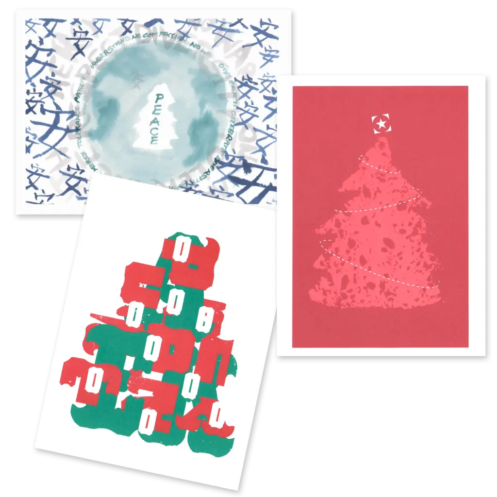 Christmas cards, 2002, 2003, 2004